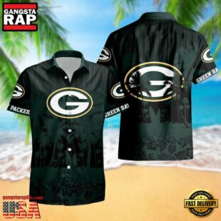 Green Bay Packers Palm Tree Garden Pattern Hawaii Shirt