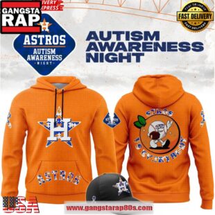 Houston Astros 2025 Autism Awareness Night Special Hoodie