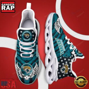 Jacksonville Jaguars NFL Max Soul Shoes Mean Gift For Fans