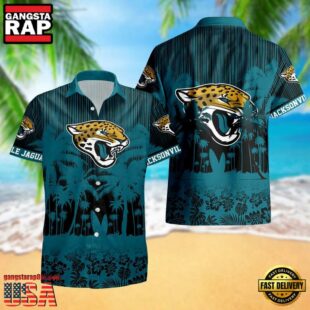 Jacksonville Jaguars Palm Tree Garden Pattern Hawaii Shirt