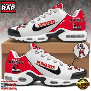 Miami Redhawks Football Mascot Symbol Custom Air Max Plus Shoes