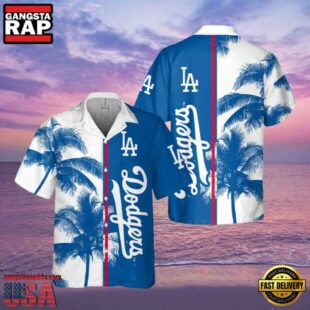MLB Los Angeles Dodgers Palm Tree Hot Summer Hawaiian Shirt