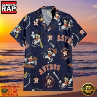 MLB Mickey Mouse Surfboard Padres Hot Summer Hawaiian Shirts