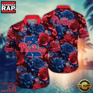 MLB Philadelphia Phillies Baseball Summer Hawaiian Shirts