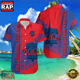 MLB Philadelphia Phillies Red And Blue Camo Accent Aloha Hawaiian Shirt.jpg 1Group