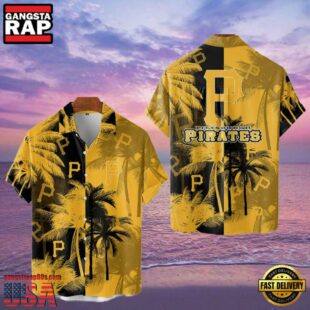 MLB Pittsburgh Pirates Tropical Palm Trees Style Hot Trending Hawaiian Shirt