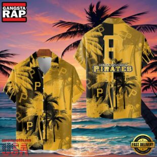 MLB Pittsburgh Pirates Tropical Palm Trees Style Hot Trending Hawaiian Shirt