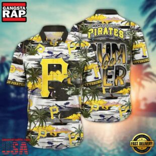 MLB Pittsburgh Pirates Tropical Summer Vibes Hawaiian Shirt