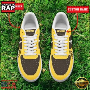 MLB San Diego Padres Baseball Team Design Air Force 1 Shoes Sneaker