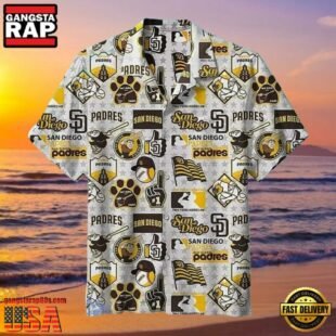 MLB San Diego Padres Montage Collage Tropical Shirt.jpg 1Group