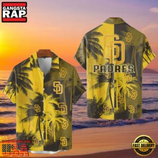 MLB San Diego Padres Tropical Palm Trees Style Hot Trending Hawaiian Shirt