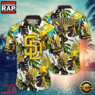 MLB San Diego Padres Tropical Spirit Hawaiian Shirt