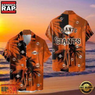MLB San Francisco Giants Tropical Palm Trees Style Hot Trending Hawaiian Shirt