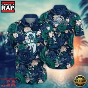 MLB Seattle Mariners Oceanic Escape Hawaiian Shirt