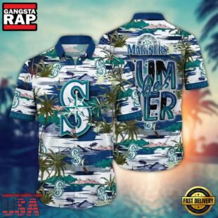 MLB Seattle Mariners Tropic Tide Hawaiian Shirt