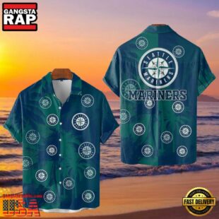 MLB Seattle Mariners Tropical Palm Trees Style Hot Trending Hawaiian Shirt