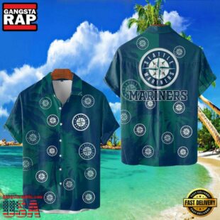 MLB Seattle Mariners Tropical Palm Trees Style Hot Trending Hawaiian Shirt