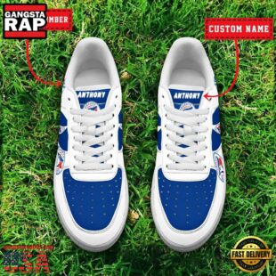 MLB Toronto Blue Jays Baseball Team Design Air Force 1 Shoes Sneaker