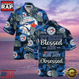 MLB Toronto Blue Jays Flower Tropical Style Hot Trending Hawaiian Button Down Shirt