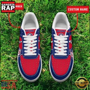MLB Washington Nationals Baseball Team Design Air Force 1 Shoes Sneaker
