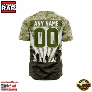 MLB Washington Nationals Special Honor Veterans Design Baseball Jersey