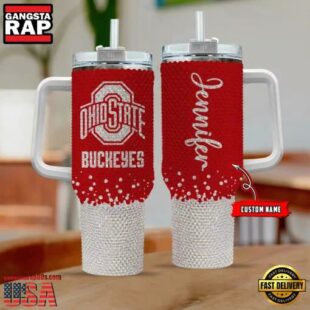 NCAA Ohio State Buckeyes Personalized Stanley Diamond Tumbler 40oz