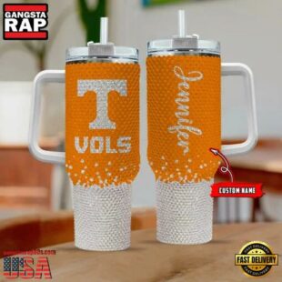 NCAA Tennessee Volunteers Personalized Stanley Diamond Tumbler 40oz