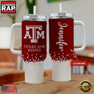 NCAA Texas AM Aggies Personalized Stanley Diamond Tumbler 40oz