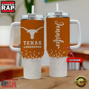 NCAA Texas Longhorns Personalized Stanley Diamond Tumbler 40oz