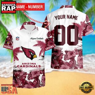 NFL Arizona Cardinals Hibiscus Flower Hawaii 1