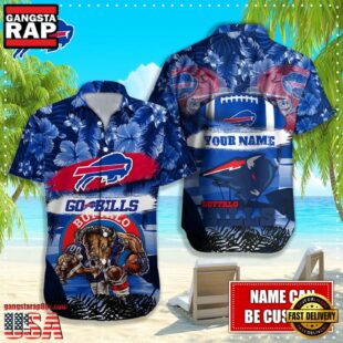 NFL Buffalo Bills Mascot Football Hawaiian Shirt