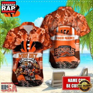 NFL Cincinnati Bengals Mascot Football Hawaiian Shirt