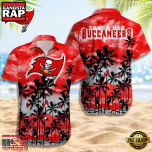 NFL Tampa Bay Buccaneers Logo Team Vintage Hawaiian Shirt