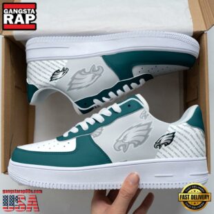 Philadelphia Eagles Basic Pattern Football NFL Team Air Force 1 Shoes