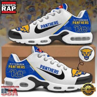 Pittsburgh Panthers Football Mascot Symbol Custom Air Max Plus Shoes