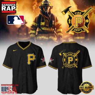 Pittsburgh Pirates x Firefighter Appreciation Night Jersey