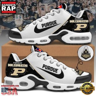 Purdue Boilermakers Football Mascot Symbol Custom Air Max Plus Shoes