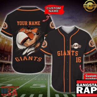 San Francisco Giants Baseball Jersey MLB Custom Name Number