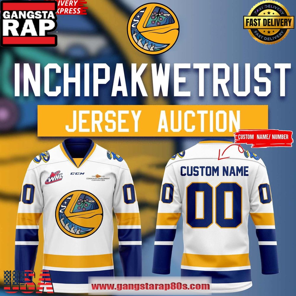 Saskatoon Blades Inchipakwetrust Special Custom Name Number Hockey Jersey Saskatoon Blades Inchipakwetrust Special Custom Name Number Hockey Jersey