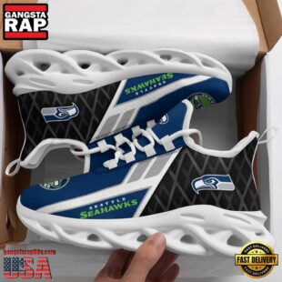 Seattle Seahawks Pattern Max Soul Shoes Mean Gift For Fans