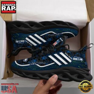 Seattle Seahawks Team Max Soul Shoes Mean Gift For Fans