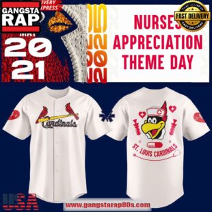 St. Louis Cardinals x Nurse Appreciation 2025 New Design Baseball Jersey