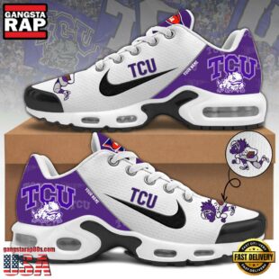 Tcu Horned Frogs Football Mascot Symbol Custom Air Max Plus Shoes