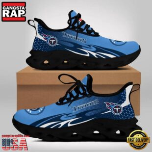 Tennessee Titans NFL Max Soul Shoes Mean Gift For Fans