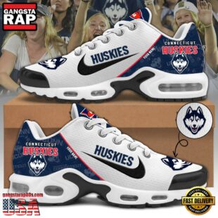 Uconn Huskies Football Mascot Symbol Custom Air Max Plus Shoes