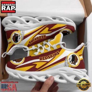 Washington Redskins Max Soul Shoes Mean Gift For Fans