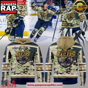 Worcester Railers Military Specialty Uniform Hoodie