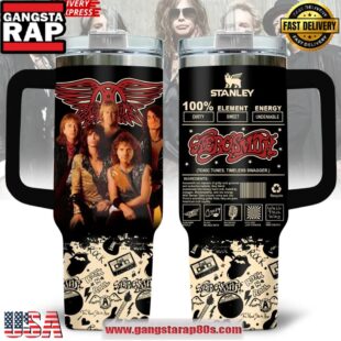 Aerosmith Rock ‘n Roll Swagger Special Stanley Tumbler Cup 40oz