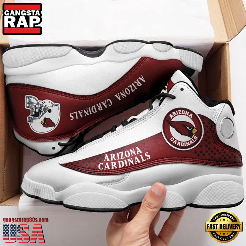 NFL Arizona Cardinals Team New Design Air Jordan 13 Running Sneakers Shoes NFL Arizona Cardinals Team New Design Air Jordan 13 Running Sneakers Shoes