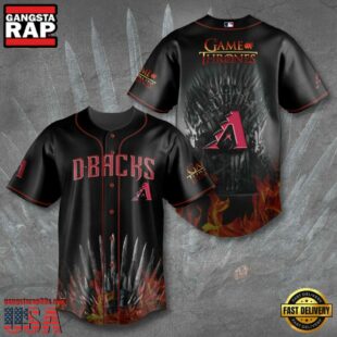 Arizona Diamondbacks x Game of Thrones Baseball Jersey